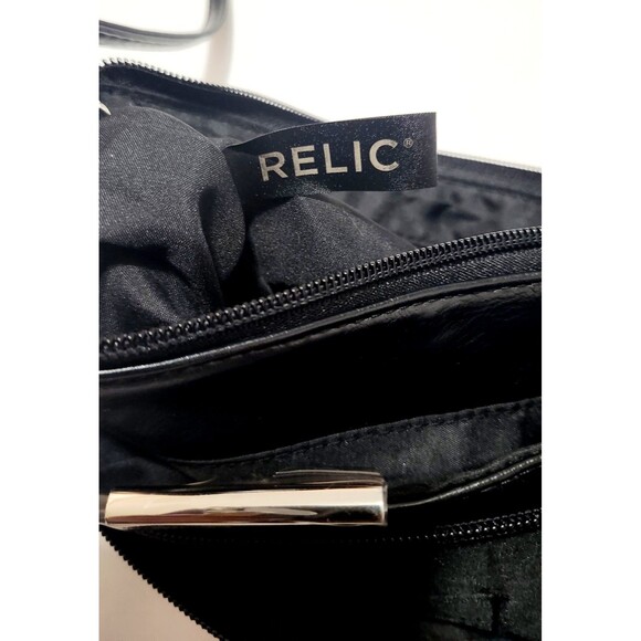 RELIC by Fossil Black Crossbody Bag Shoulder Bag Clean purse - Picture 5 of 12
